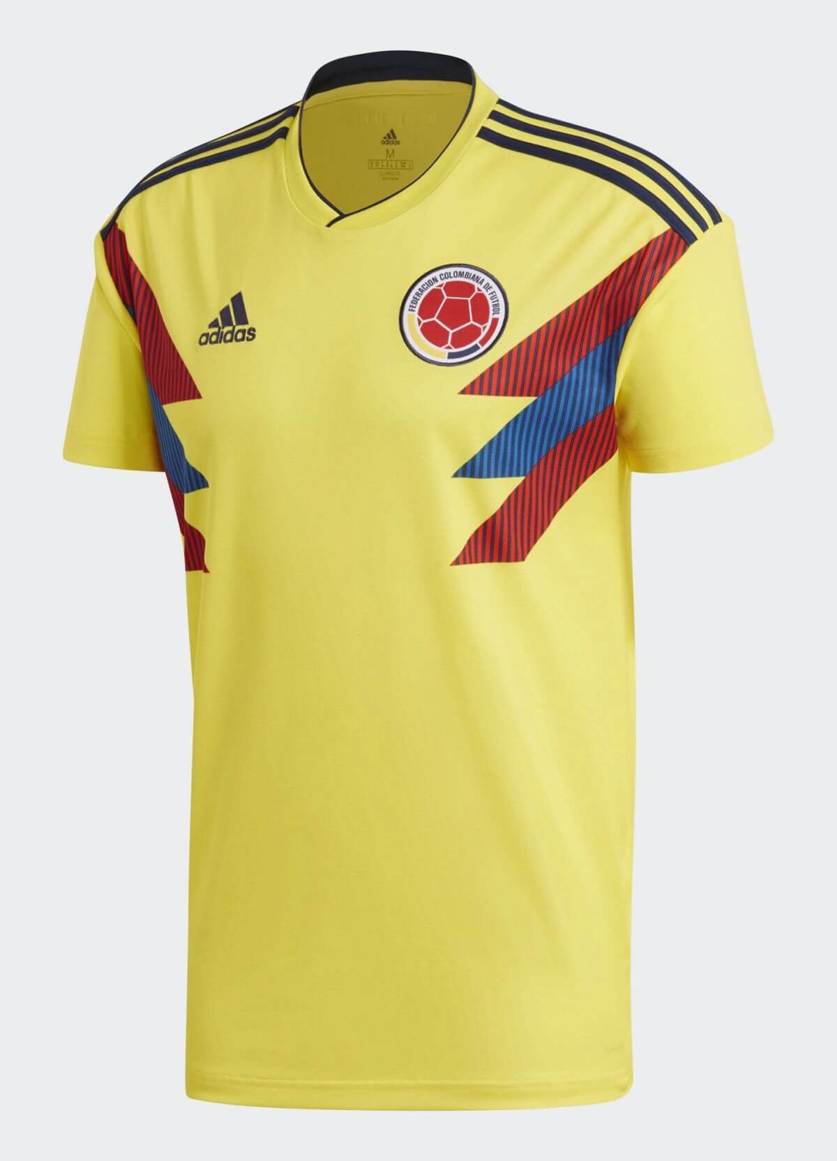 Camisa Seleção da Colômbia Amarela Home 2018 Masculina Camisa Seleção da Colômbia Amarela Home 2018 Masculina