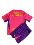 Kit Infantil Tigres Goleiro Rosa 2023/24 Unissex