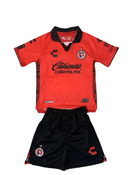 Kit Infantil Tijuana Vermelha 2023/24 Unissex