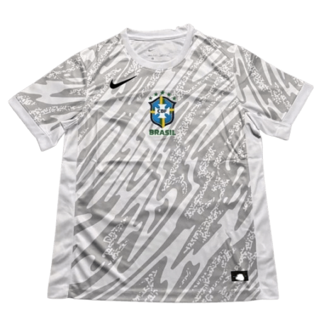 Nova Camisa Brasil Branca 2024/25 Masculina