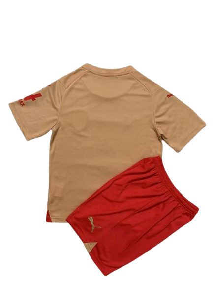 Kit Infantil RC Lens Home 2023/24 Unissex Kit Infantil RC Lens Home 2023/24 Unissex