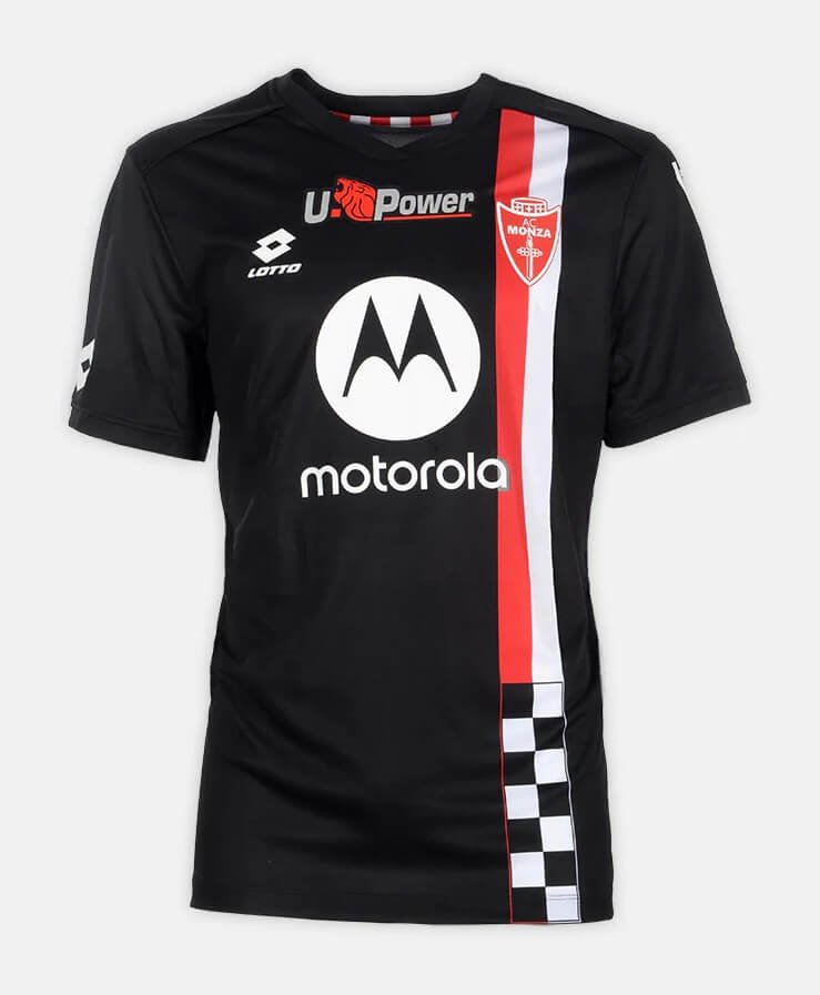 Camisa Calcio Monza Preta Third 2023/24 Masculina Camisa Calcio Monza Preta Third 2023/24 Masculina
