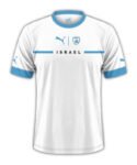 Camisa Seleção de Israel Away Branca 2023/24 Masculina