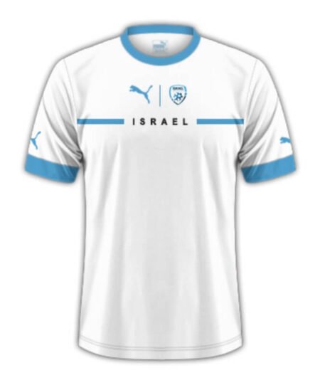 Camisa Seleção de Israel Away Branca 2023/24 Masculina