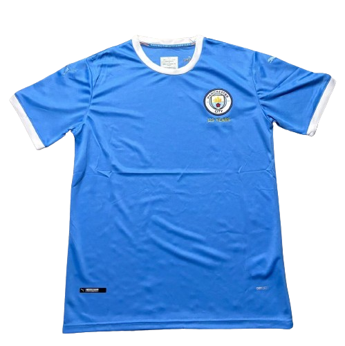Camisa Manchester City 120 Anos Azul 2023/24 Camisa Manchester City 120 Anos Azul 2023/24