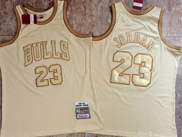 Regata NBA Mitchell & Ness - Chicago Bulls 1997/98 Retro - Jordan #23 Regata NBA Mitchell & Ness - Chicago Bulls 1997/98 Retro - Jordan #23