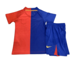 Kit Infantil Barcelona Home Azul/Vermelho 2008/09 Unissex