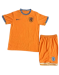 Kit Infantil Seleção da Holanda Laranja Home I 2024/25 Unissex