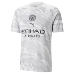 Camisa Manchester City Branca Haaland #9 Dragão de Madeira 2024/25