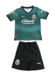 Kit Infantil Chivas Guadalajara Verde III 2023/24 Unissex