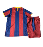 Kit Infantil Barcelona Home Azul/Vermelho 2010/11 Unissex