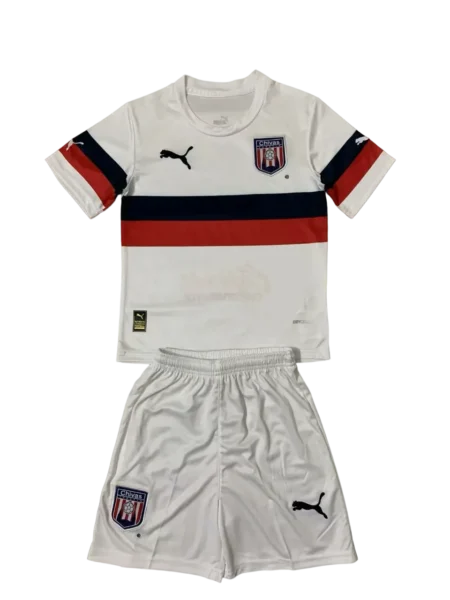 Kit Infantil Tapatio Branca Away II 2023/24 Unissex
