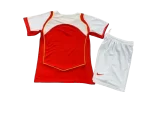 Kit Infantil Arsenal Home I Vermelho 2004/05 Unissex