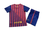 Kit Infantil Barcelona Home I Vermelha 2011/12 Unissex