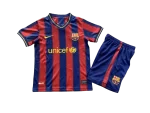 Kit Infantil Barcelona Home I Vermelha 2009/10 Unissex