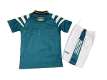 Kit Infantil Seleção da Alemanha 1996 Away Azul Unissex