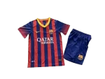 Kit Infantil Barcelona Home I Vermelha 2013/14 Unissex