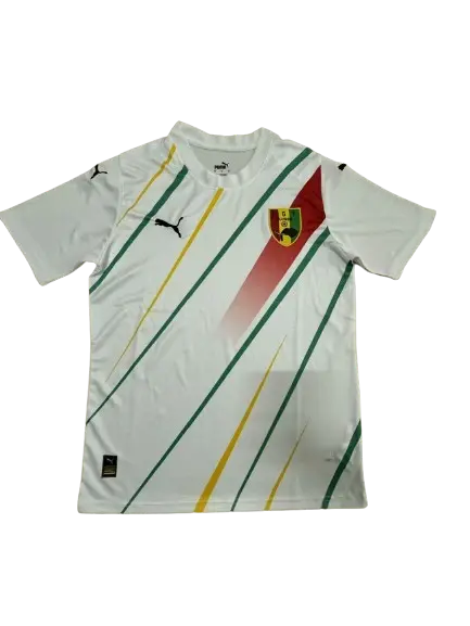 Camisa Seleção da Guiné Home Branca 2024/25 Masculina