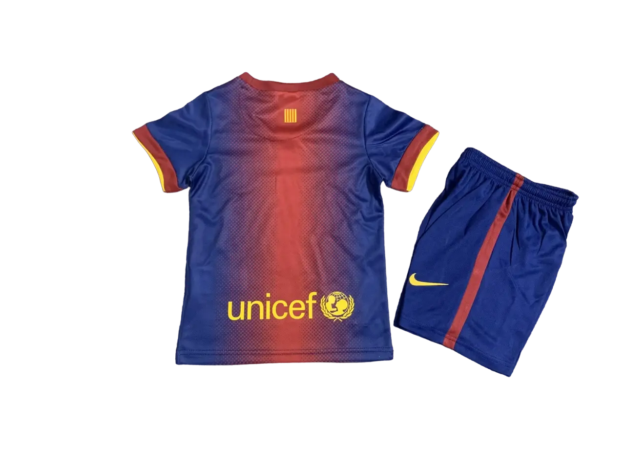 Kit Infantil Barcelona Home I Vermelha 2012/13 Unissex Kit Infantil Barcelona Home I Vermelha 2012/13 Unissex
