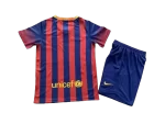 Kit Infantil Barcelona Home I Vermelha 2013/14 Unissex