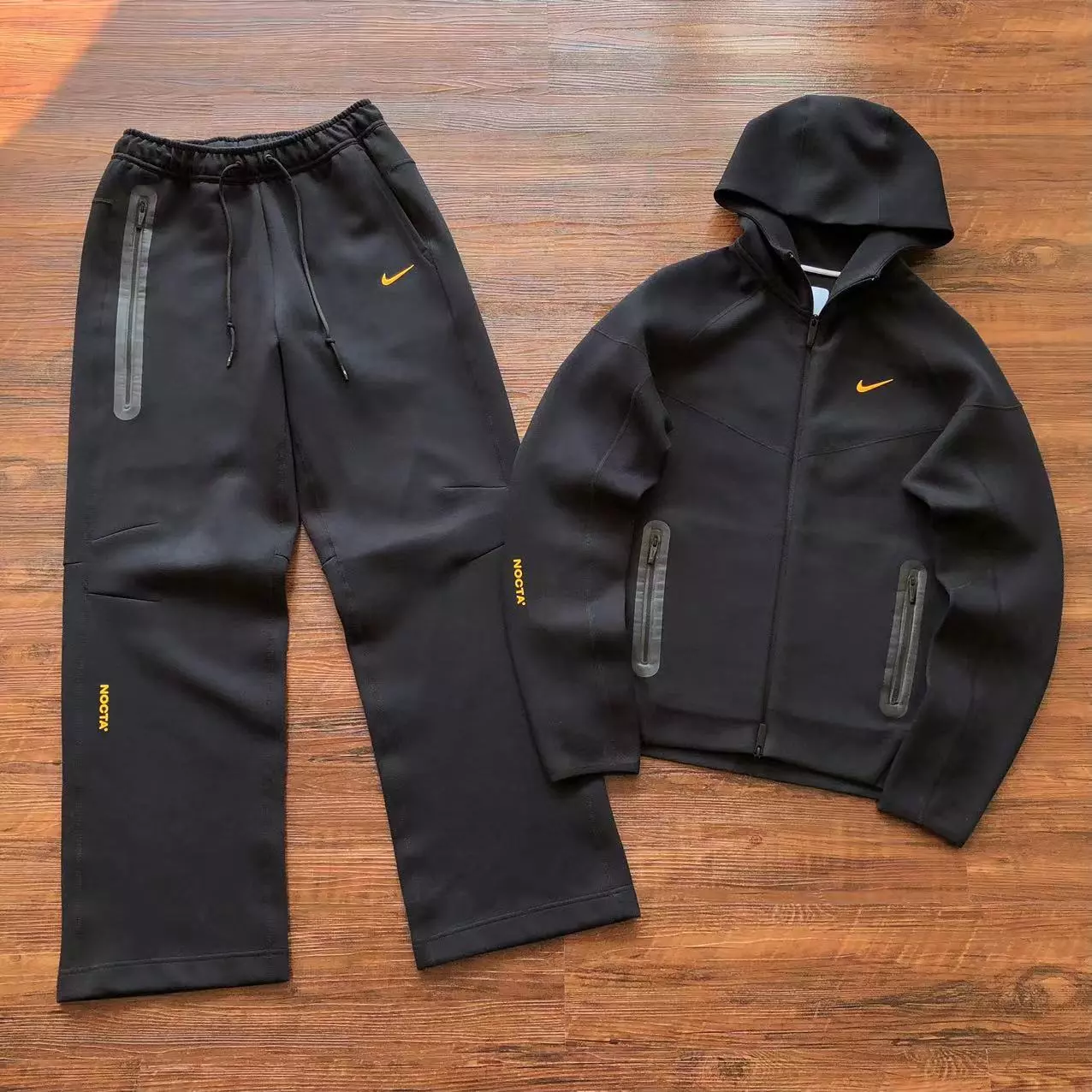 Conjunto Frio Nike Tech Fleece Nocta Preto Conjunto Frio Nike Tech Fleece Nocta Preto
