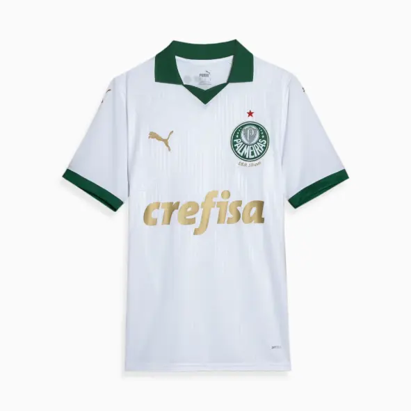 Nova Camisa Palmeiras Branca II 2024/25 Masculina Nova Camisa Palmeiras Branca II 2024/25 Masculina