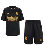Kit Infantil Vini Jr #7 Real Madrid III Preta 2023/24