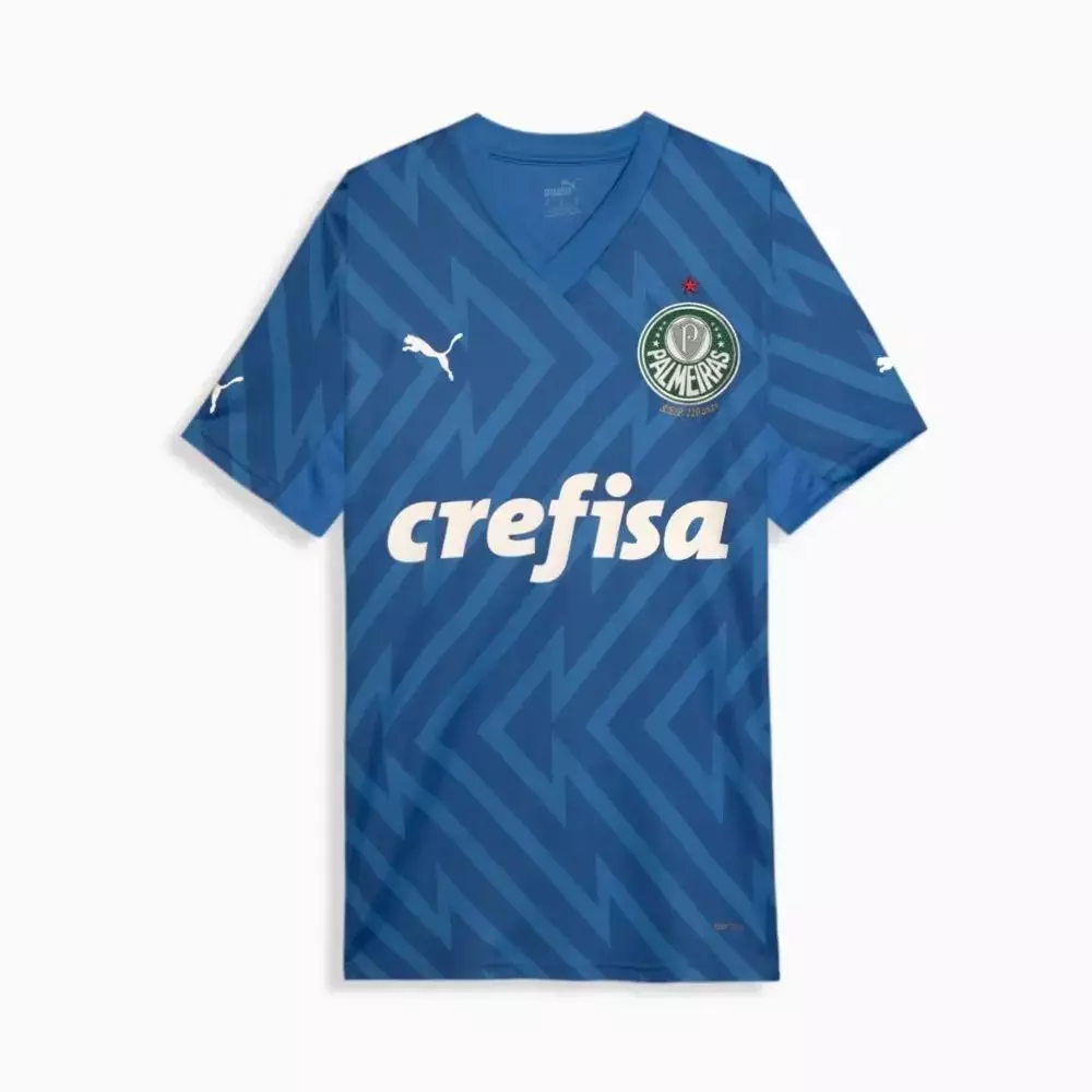 Camisa Palmeiras Goleiro Azul I Home 2024/25 Masculina Camisa Palmeiras Goleiro Azul I Home 2024/25 Masculina