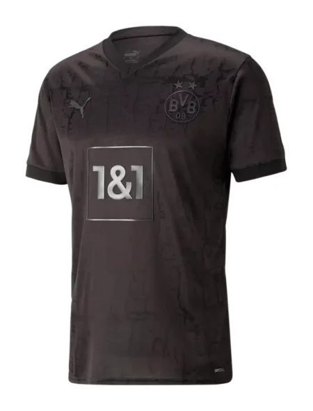Camisa Borussia Dortmund 110 Anos Preta 2019/20 Masculina