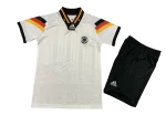 Kit Infantil Seleção da Alemanha 1992 Branca Home Unissex