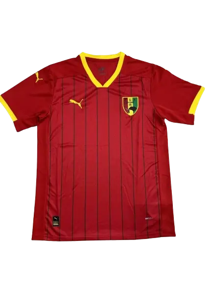 Camisa Seleção da Guiné Away Vermelha 2024/25 Masculina