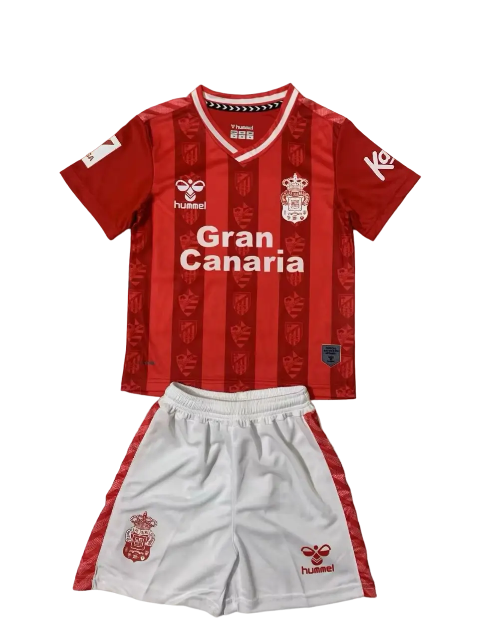 Kit Infantil Las Palmas Third III Vermelha 2023/24 Unissex Kit Infantil Las Palmas Third III Vermelha 2023/24 Unissex