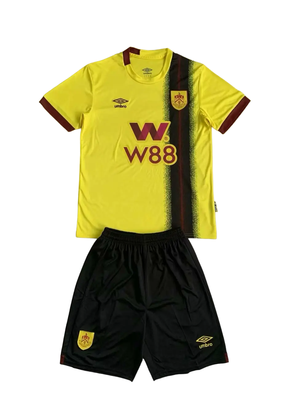Kit Infantil Burnley Amarela Reserva 2023/24 Unissex Kit Infantil Burnley Amarela Reserva 2023/24 Unissex