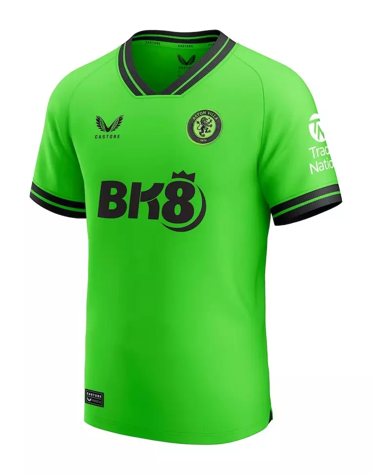 Camisa Aston Villa Goleiro Verde 2023/24 Masculina Camisa Aston Villa Goleiro Verde 2023/24 Masculina
