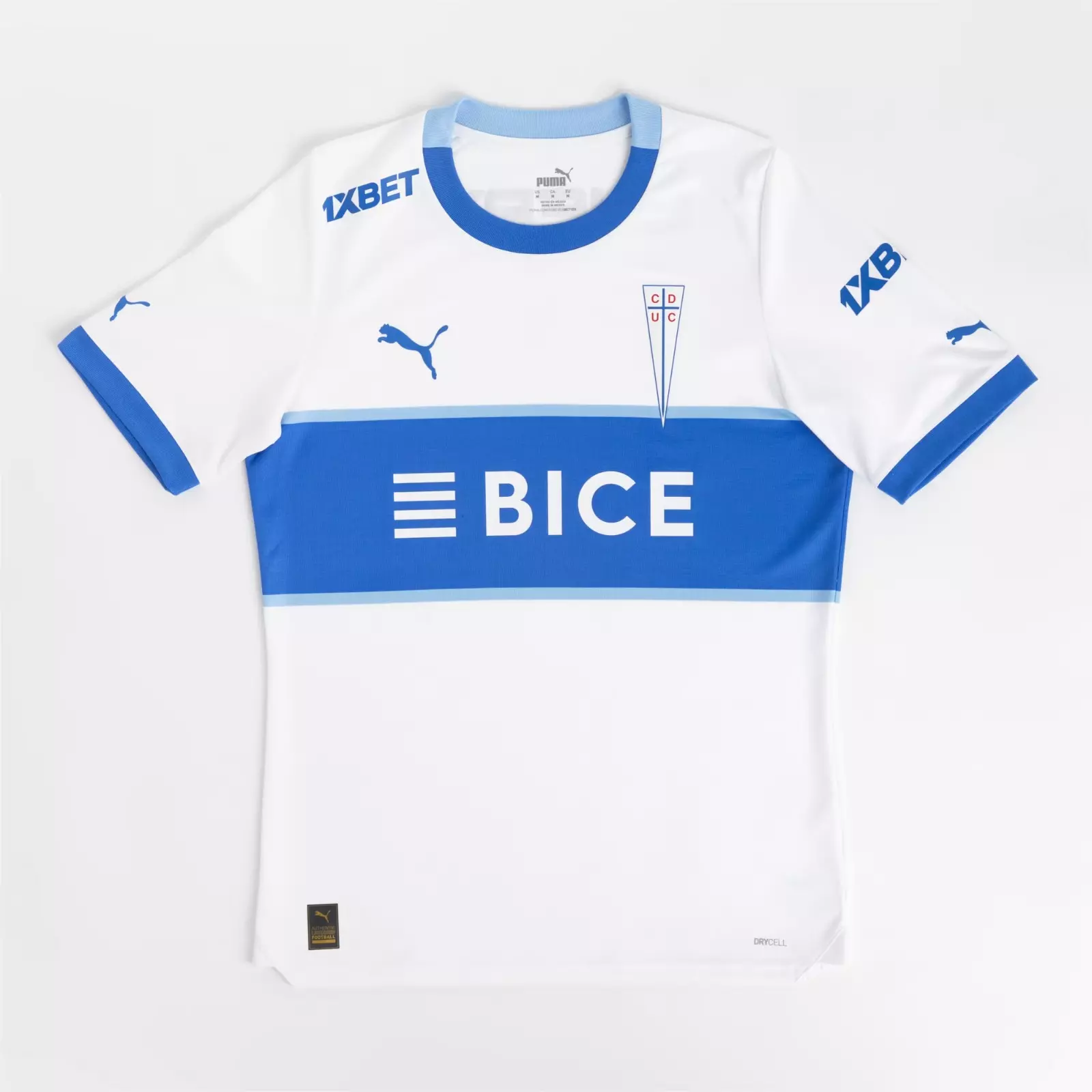 Camisa Universidad Católica Casa I Branca 2024/25 Masculina Camisa Universidad Católica Casa I Branca 2024/25 Masculina
