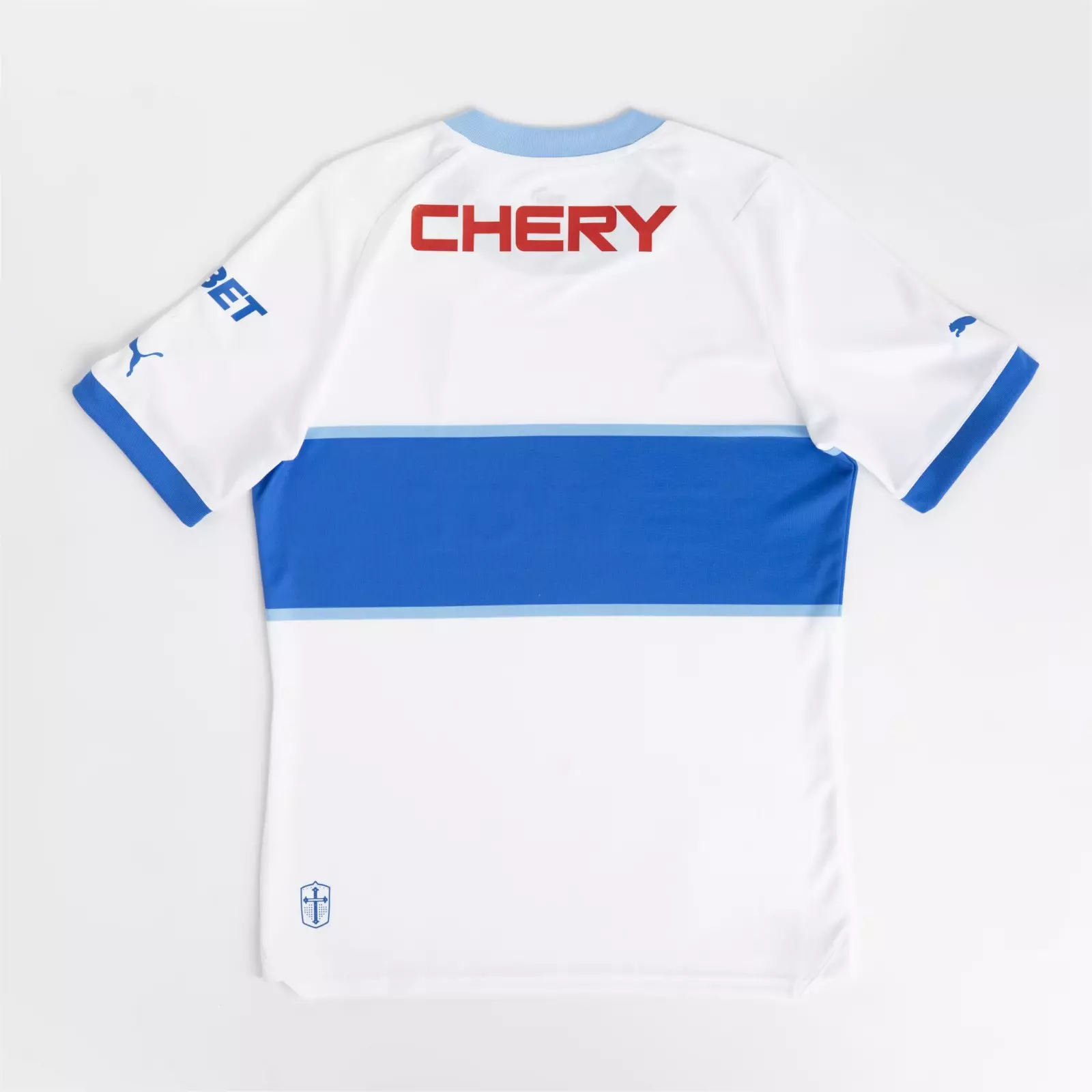 Camisa Universidad Católica Casa I Branca 2024/25 Masculina Camisa Universidad Católica Casa I Branca 2024/25 Masculina