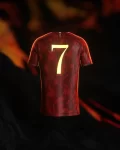Camisa The Becks David Beckaham Vermelha Inglaterra 2024