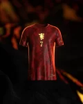 Camisa The Becks David Beckaham Vermelha Inglaterra 2024