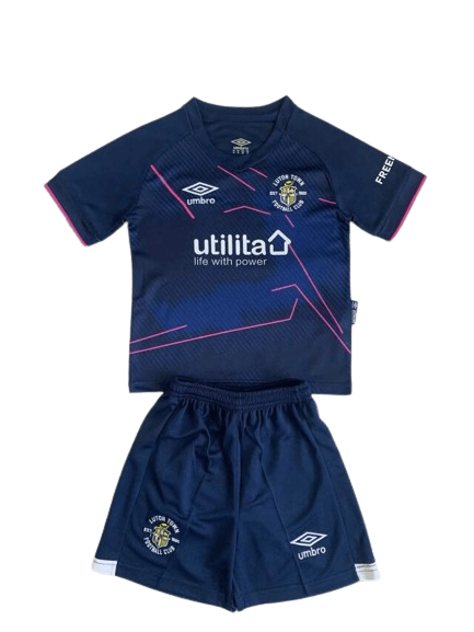 Kit Infantil Luton Town Roxo II 2023/24 Unissex
