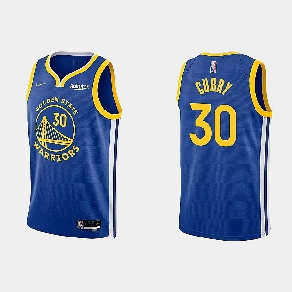 Regata NBA Golden State Warriors 2021/22 CURRY #30 Azul Regata NBA Golden State Warriors 2021/22 CURRY #30 Azul