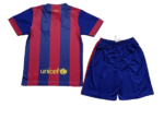 Kit Infantil Barcelona Home Azul/Vermelho 2014/15 Unissex