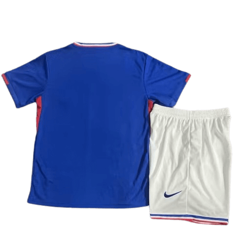 Kit Infantil Seleção da França Azul 2023/24 Unissex Kit Infantil Seleção da França Azul 2023/24 Unissex