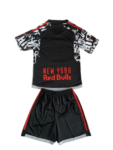 Kit Infantil New York Red Bulls Preta III 2023/24 Unissex