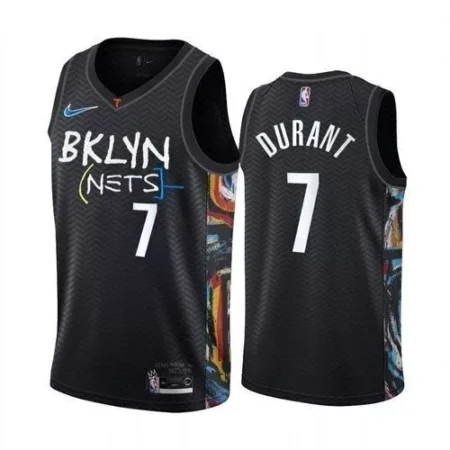 Regata NBA Brooklyn Nets Preta Durant #7 - 20/21