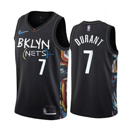 Regata NBA Brooklyn Nets Preta Durant #7 - 20/21 Regata NBA Brooklyn Nets Preta Durant #7 - 20/21