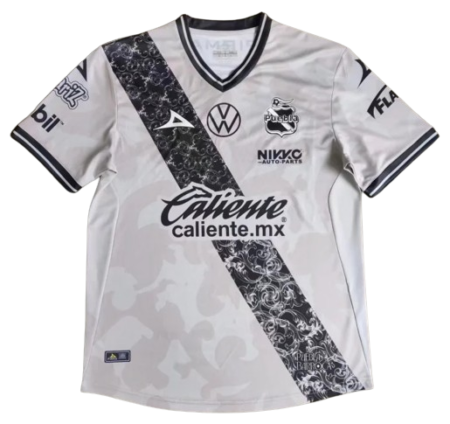 Camisa Club Puebla III Third Branca 2023/24 Masculina