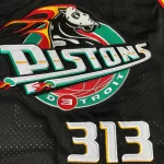 Regata NBA Detroit Pistons Slim Shady #313 Eminem Preta