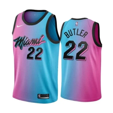 Regata NBA Miami Heat Rosa/Azul 20-21 - BUTLER #22