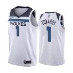 Regata NBA Swingman – Minnesota Timberwolves Branca – Edwardss #1