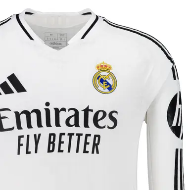 nova-camisa-i-real-madrid-branca-2024-25-manga-longa-jogador3 Nova Camisa I Real Madrid Branca 2024/25 Manga Longa Jogador.